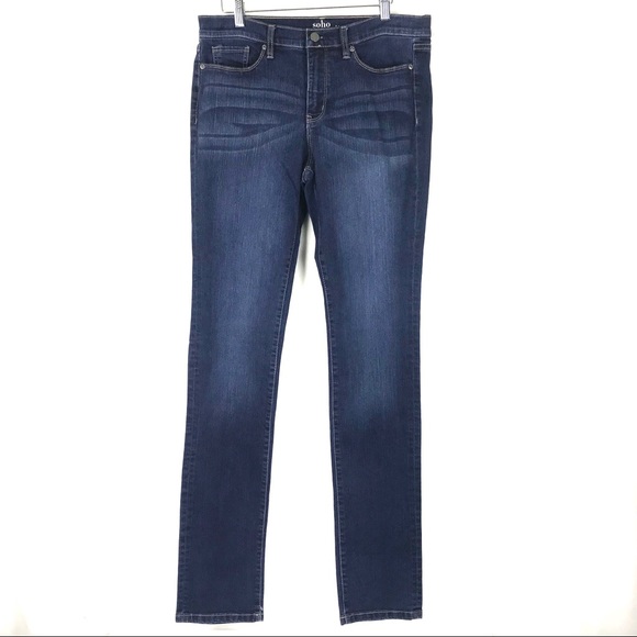 NYC Soho Skinny Jeans 33 Inch Waist Women Blue - Picture 1 of 8